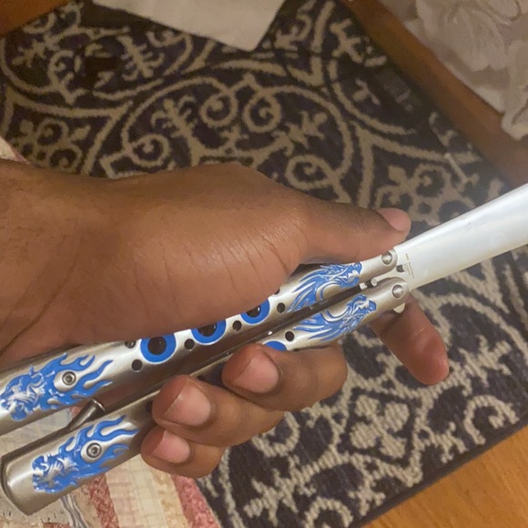 9” standard 440 | steel balisong - Picture 2 of 5